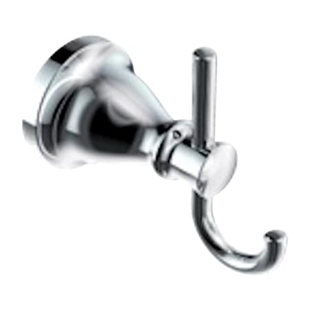 Moen Moen Hilliard 2 in. W X 2.34 in. L Chrome Robe Hook MY2703CH